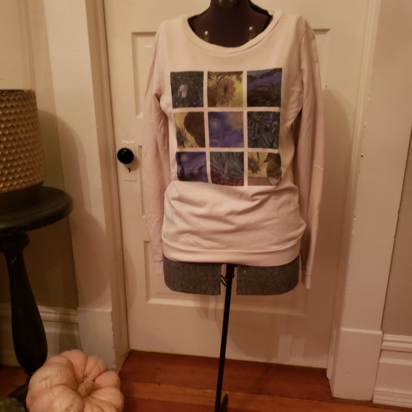 Modcloth Beige Van Gough Sweatshirt - Picture 6 of 7